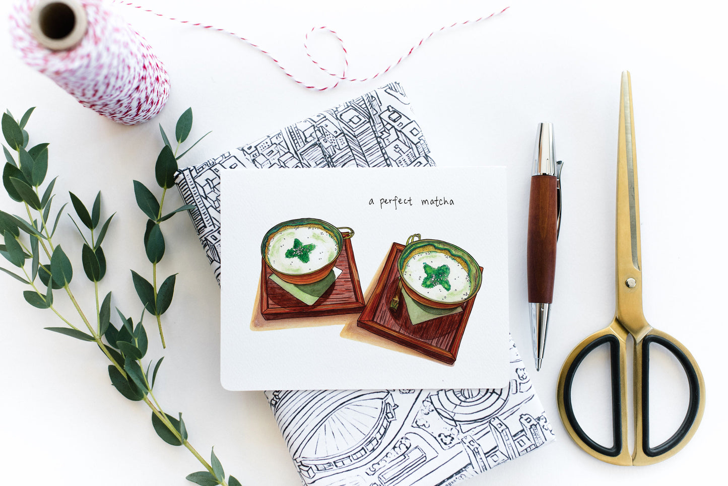 Shuriken Matcha - Greeting Card