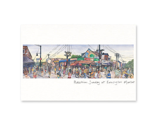 Kensington Market, Toronto-- Postcard