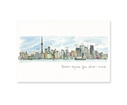 Toronto Skyline - Toronto Postcard