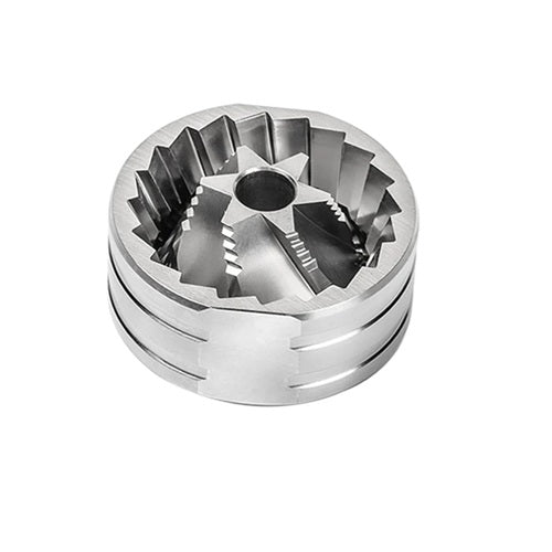 Metal grinding burr set of Timemore C3S Max coffee grinder.