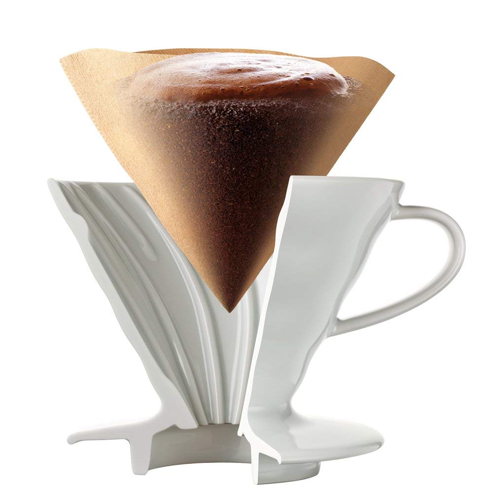 Hario V60-02 Ceramic Dripper - Outpost Coffee Roasters